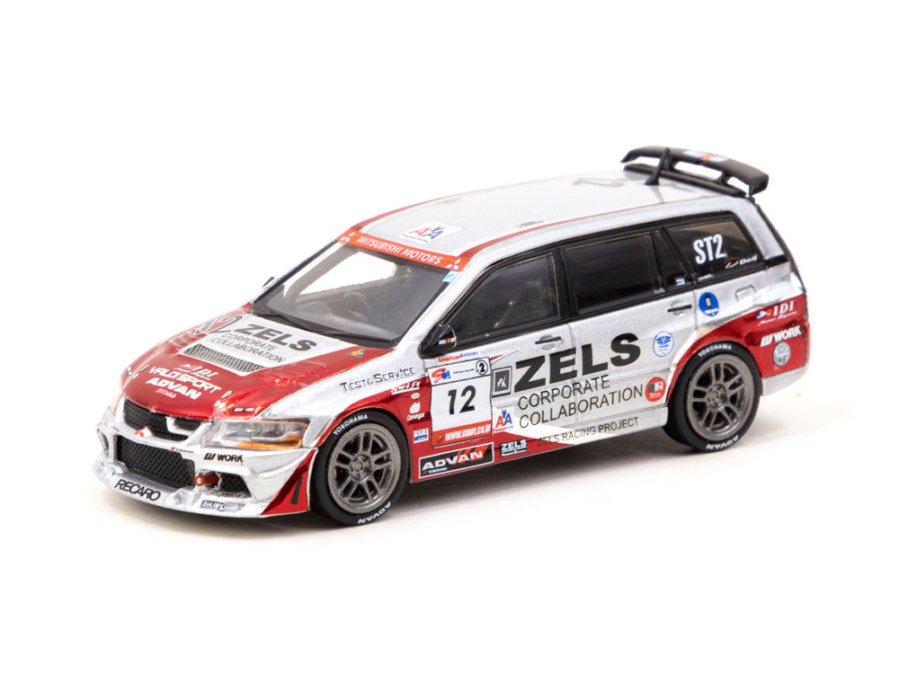 Tarmac Works 1/64 Mitsuibishi Lancer Evolution Wagon Super Taikyu 2007 西村元気/ 菊地靖 - Diecast Toyz Australia