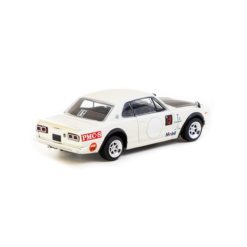 Tarmac Works 1/64 Nissan Skyine 2000 GT-R KPGC10 White Lamley Special Edition