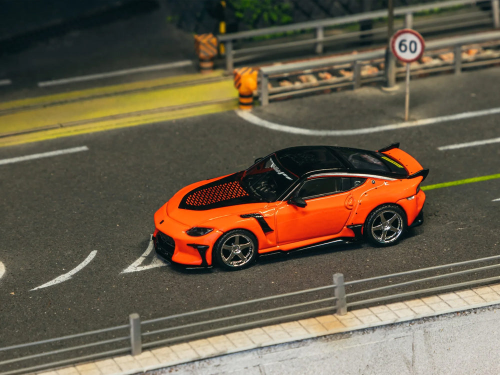 Tarmac Works 1/64 Nissan Veilside FFZ400 Fairlady Z Orange