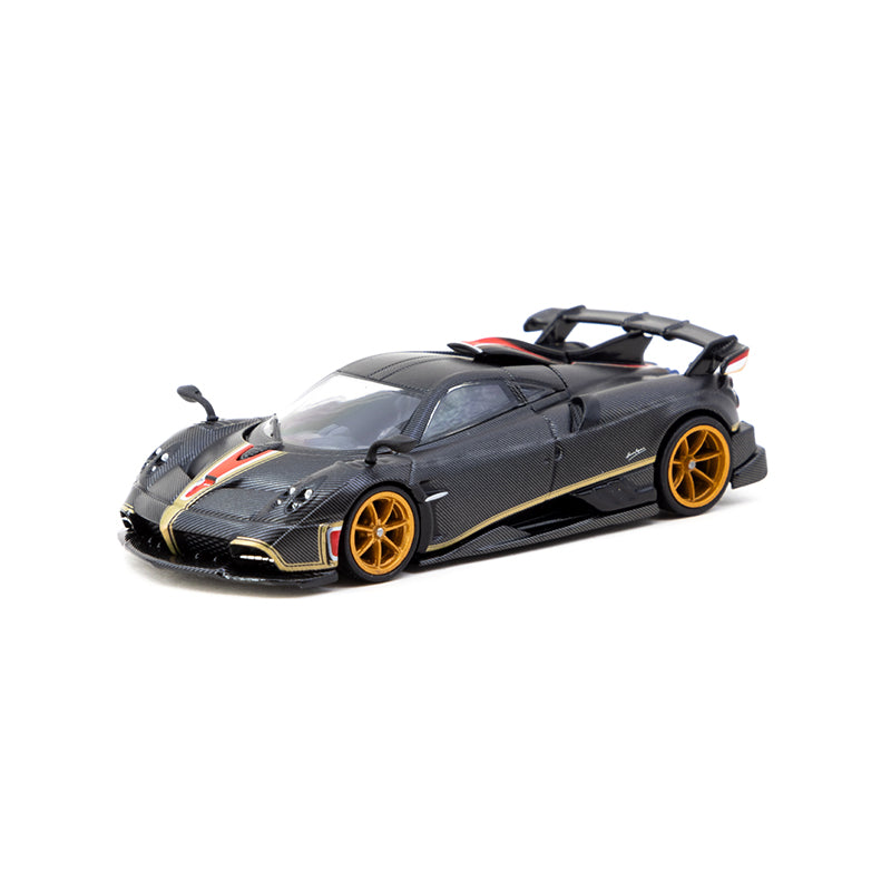 Tarmac Works 1/64 Pagani Imola Matte Black Carbon Fibre