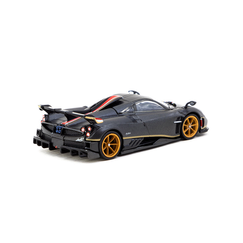 Tarmac Works 1/64 Pagani Imola Matte Black Carbon Fibre