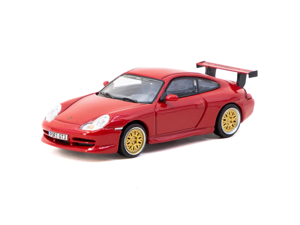 Tarmac Works 1/64 Porsche 911-996 GT3 Red
