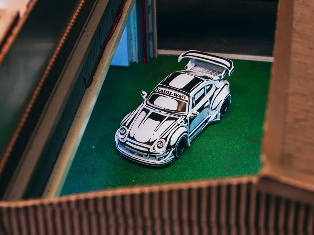 Tarmac Works 1/64 RWB 993 White Designed by Joshua Vides
