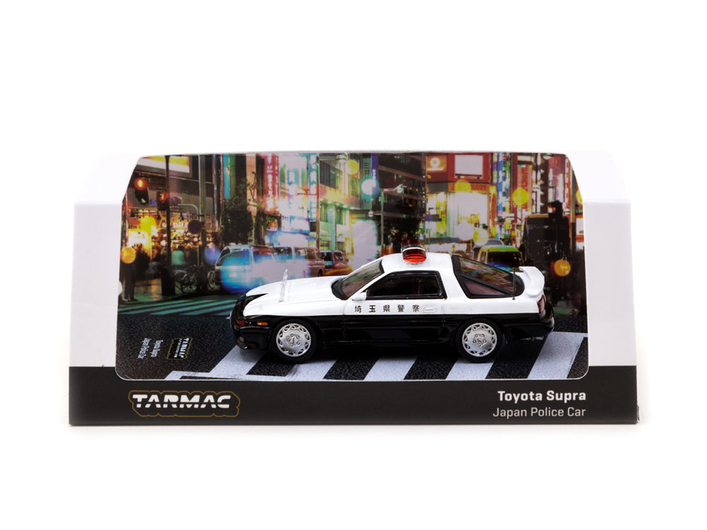 Tarmac Works 1/64 Toyota Supra Japan Police Car - Diecast Toyz Australia