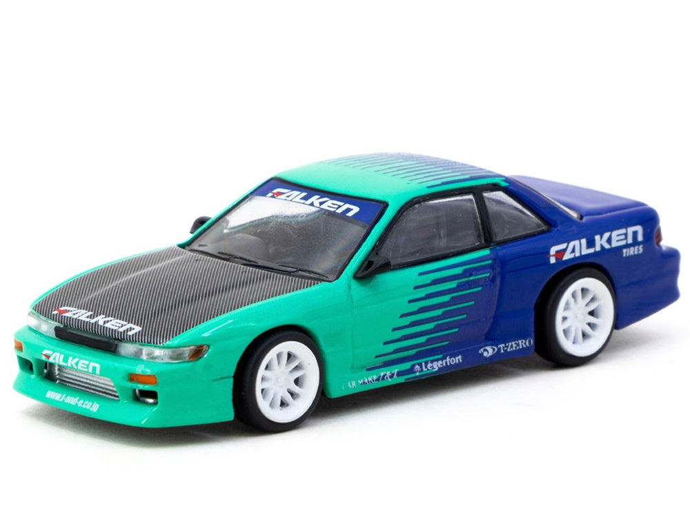 Tarmac Works 1/64 Vertex Nissan Silvia S13 Falken Livery