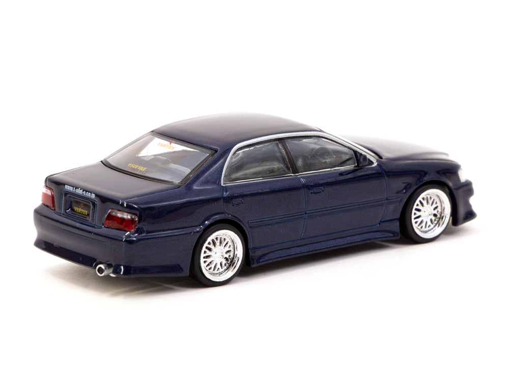 Tarmac Works 1/64 Vertex Toyota Chaser JZX100 Blue Metallic - Diecast Toyz Australia