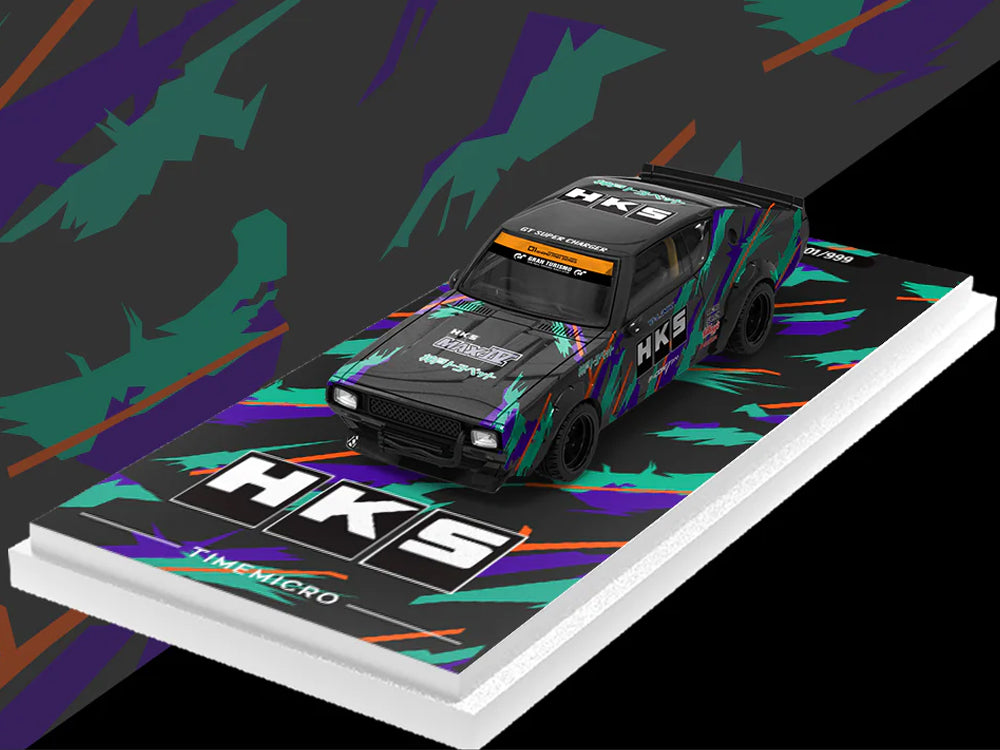 Time Model 1/64 LBWK Nissan Skyline KPGC110 HKS Livery