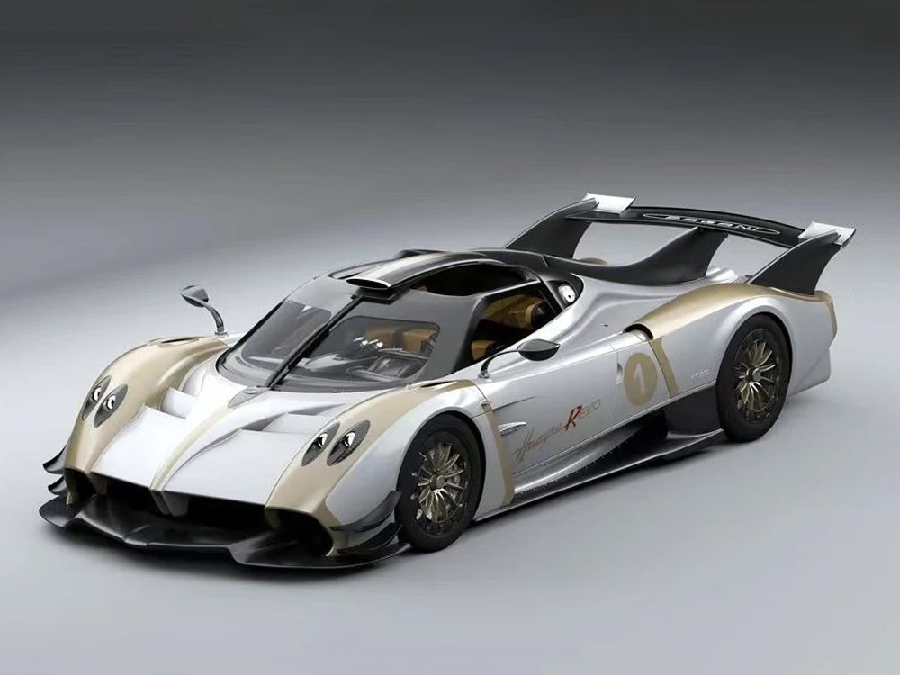 Top Model 1/64 Pagani Huayra R Evo #1 Pearl White