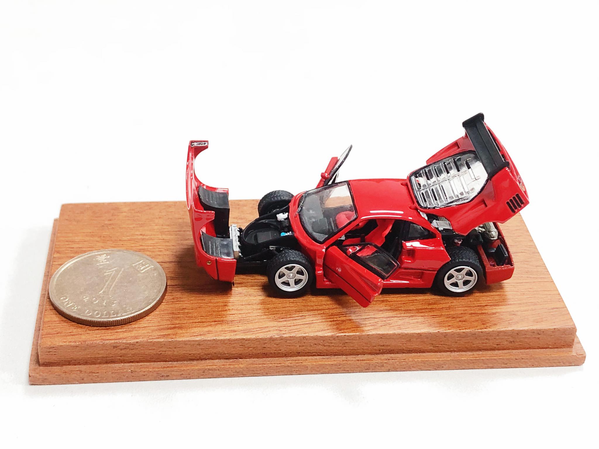 PGM 1/64 Ferrari F40 Red Standard - Diecast Toyz Australia