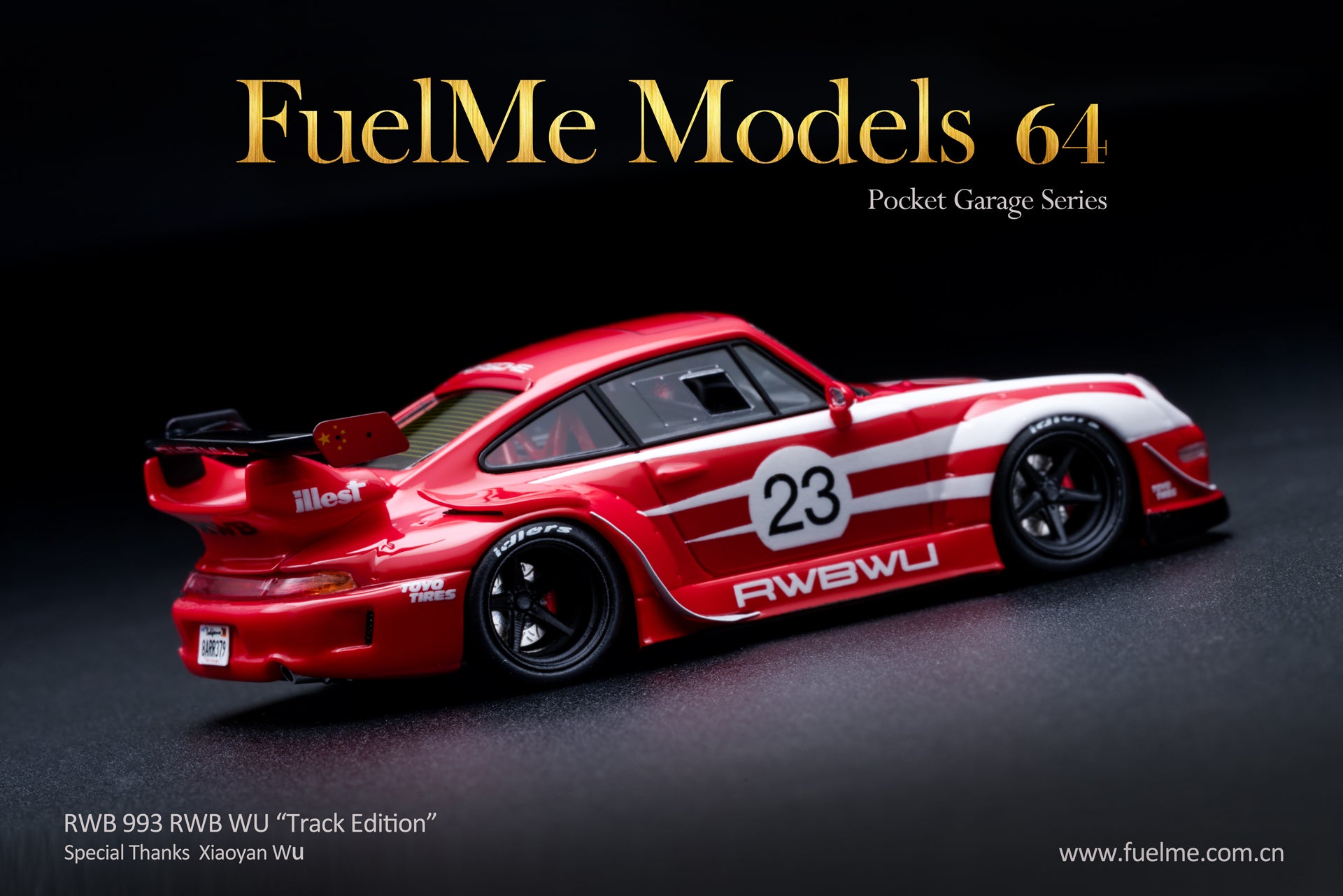 FuelMe 1/64 RWB 993 RWBWU Track Edition - Diecast Toyz Australia