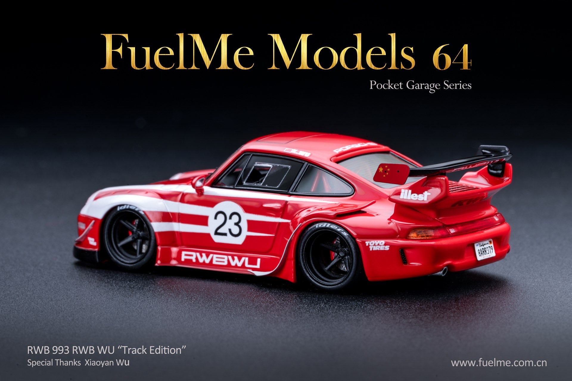 FuelMe 1/64 RWB 993 RWBWU Track Edition - Diecast Toyz Australia