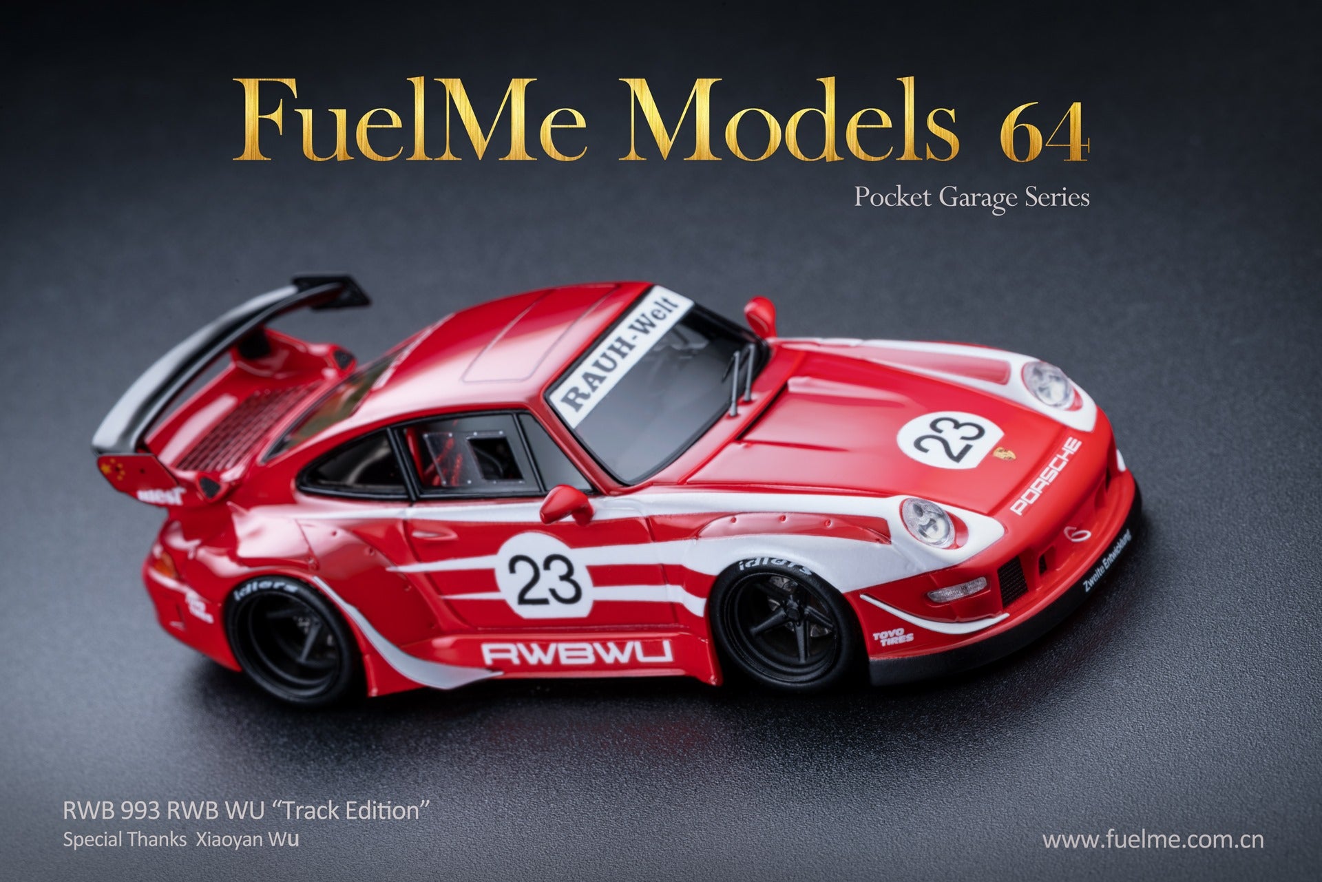 FuelMe 1/64 RWB 993 RWBWU Track Edition - Diecast Toyz Australia