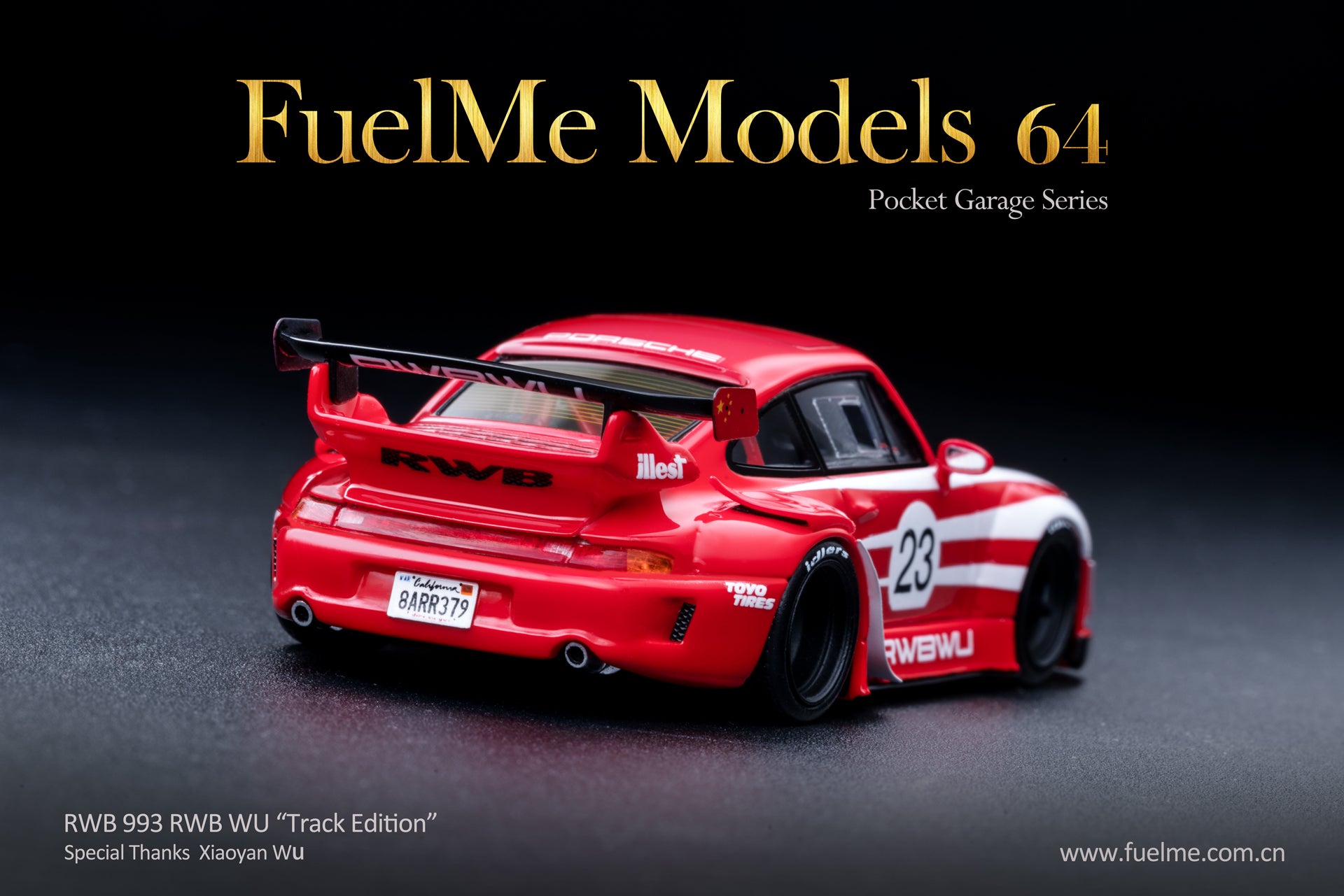 FuelMe 1/64 RWB 993 RWBWU Track Edition - Diecast Toyz Australia