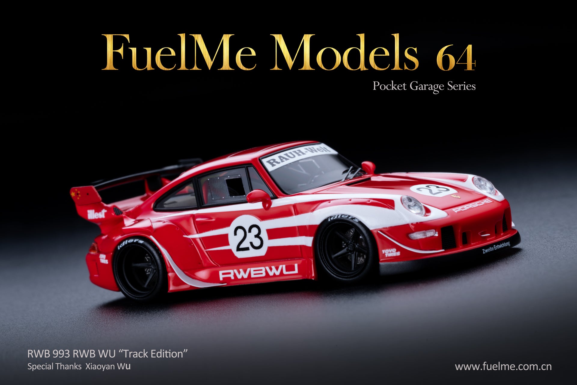 FuelMe 1/64 RWB 993 RWBWU Track Edition - Diecast Toyz Australia