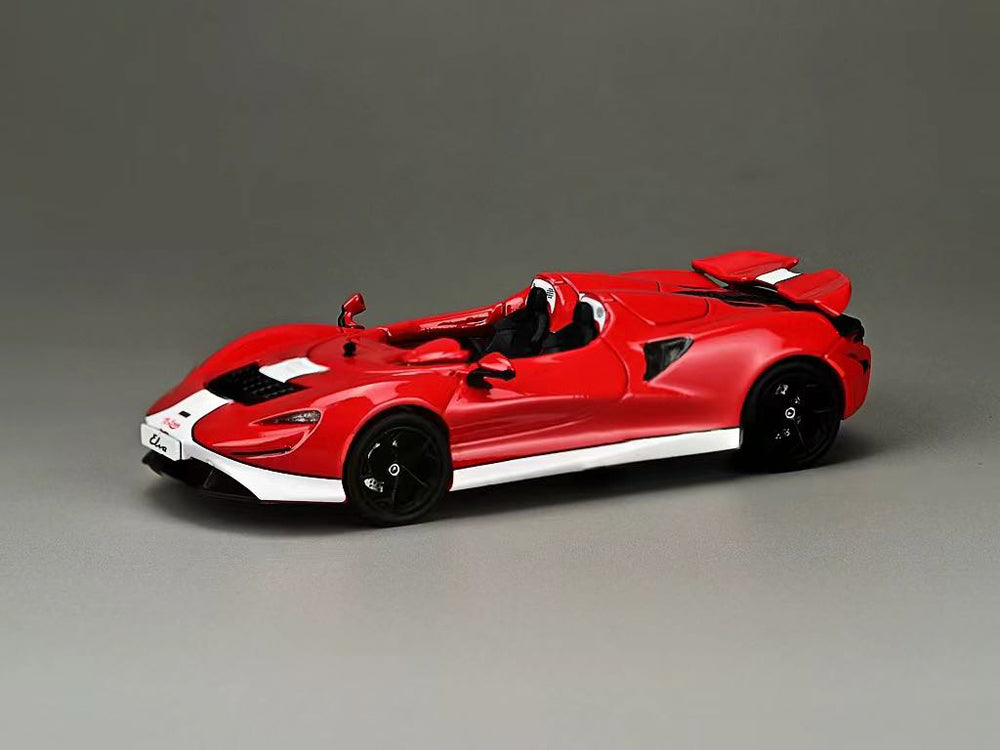 CM Model 1/64 McLaren Elva Red - Diecast Toyz Australia