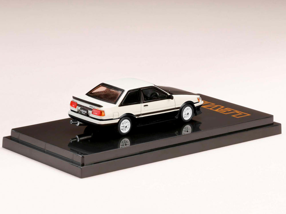 Hobby Japan Toyota Corolla AE86 22 Door Tom's Igeta Wheel White - Diecast Toyz Australia