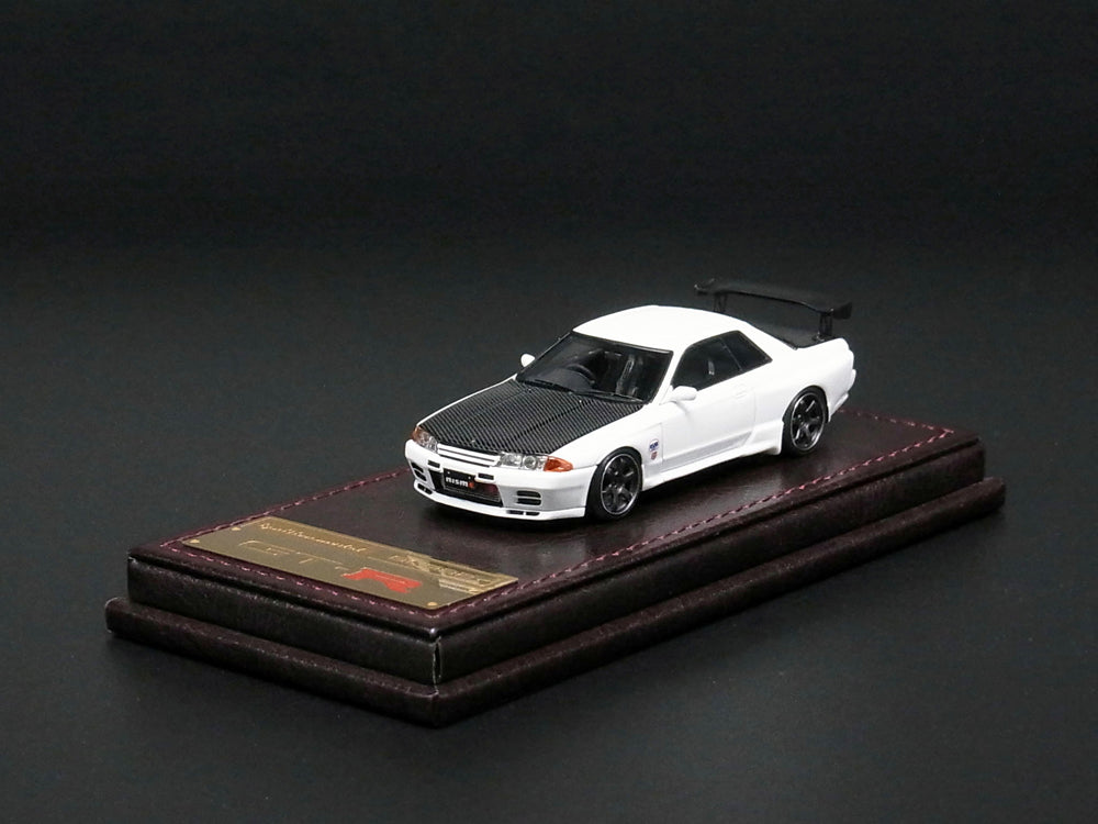 Ignition Model 1 64 Nissan Skyline GTR R32 Nismo White Diecast