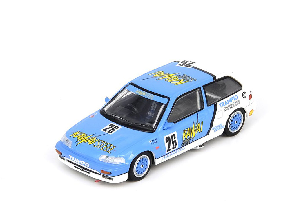 Inno64 Macau 2020 Honda Civic EF3 #26 Trampio Kawai Steel - Diecast Toyz Australia