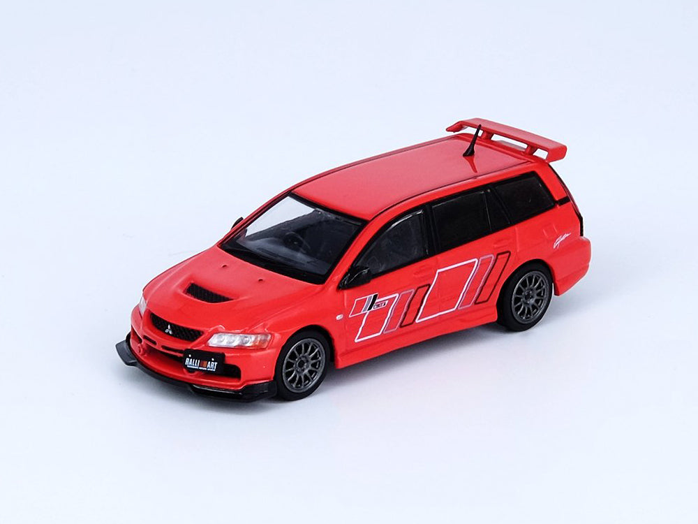 Inno64 Mitsubishi Lancer Evolution 9 Wagon Ralliart Red - Diecast Toyz Australia