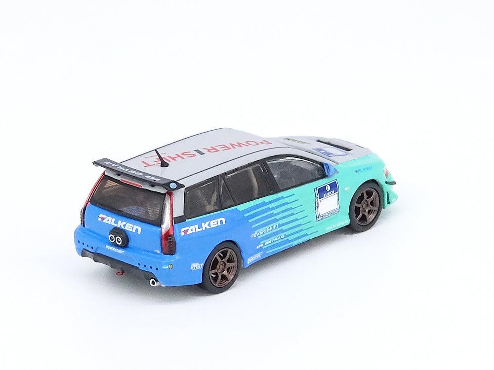 Inno64 Mitsubishi Lancer Evolution 9 Wagon Falken Livery - Diecast Toyz Australia