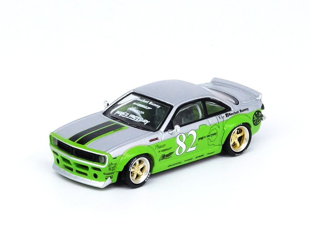 Inno64 Nissan Silvia S14 Rocket Bunny Manz Factory Osaka Auto Messe 2017 - Diecast Toyz Australia