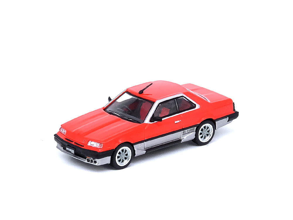 Inno64 Nissan Skyline 2000 Turbo RS-X DR30 Red/Silver - Diecast Toyz Australia