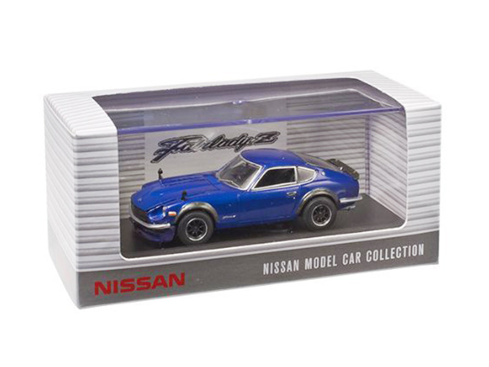 Kyosho 1/43 Nissan Fairlady Z S30 Street Blue - Diecast Toyz Australia