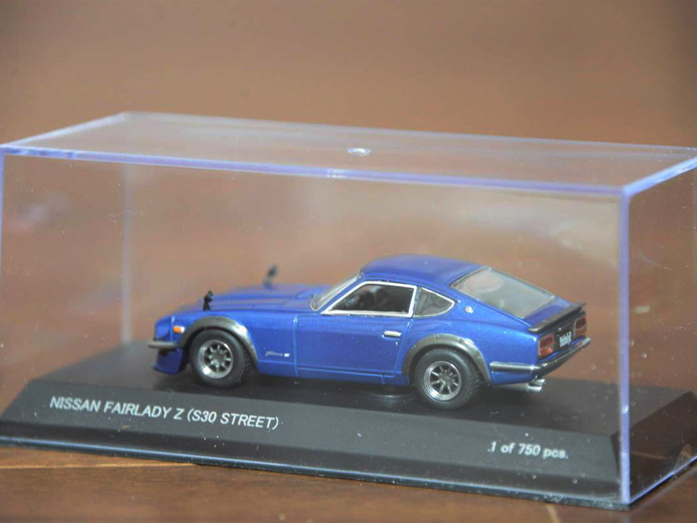 Kyosho 1/43 Nissan Fairlady Z S30 Street Blue - Diecast Toyz Australia