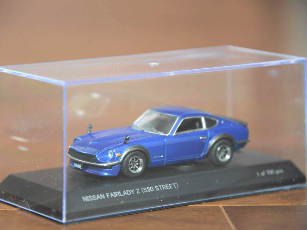 Kyosho 1/43 Nissan Fairlady Z S30 Street Blue - Diecast Toyz Australia