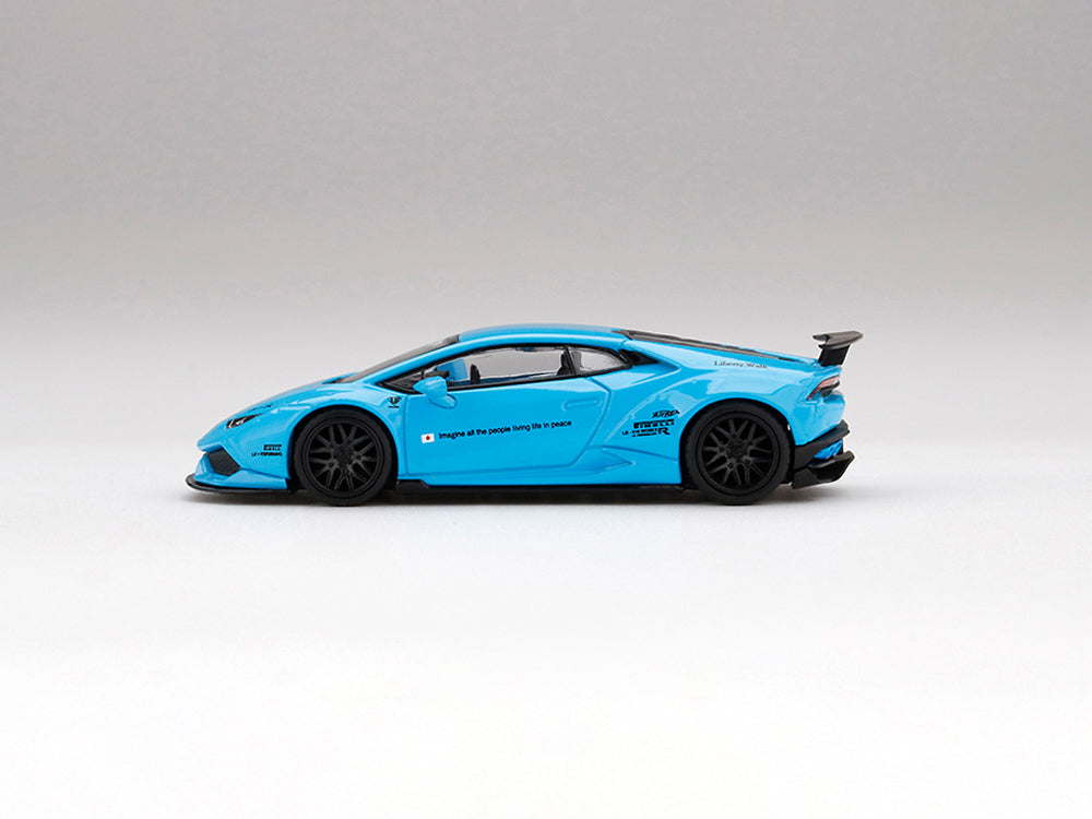 MiniGT 1/64 LB WORKS Lamborghini Huracan Ver 1 Light Blue - Diecast Toyz Australia