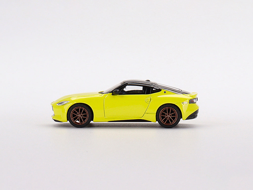 MiniGT 1/64 Nissan Fairlady Z Proto Spec 2023 Ikazuchi Yellow - Diecast Toyz Australia