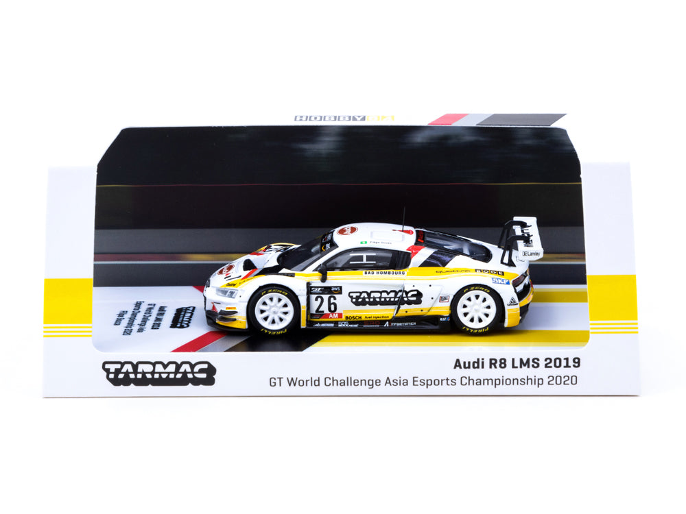 Tarmac Works 1/64 Audi R8 LMS GT World Challenge Asia Esports Champ 2019 - Diecast Toyz Australia