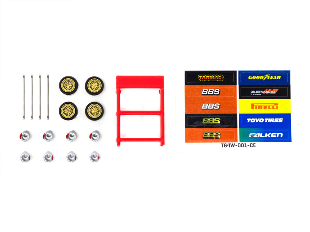 Tarmac Works 1/64 BBS LM Gold Wheels - Diecast Toyz Australia
