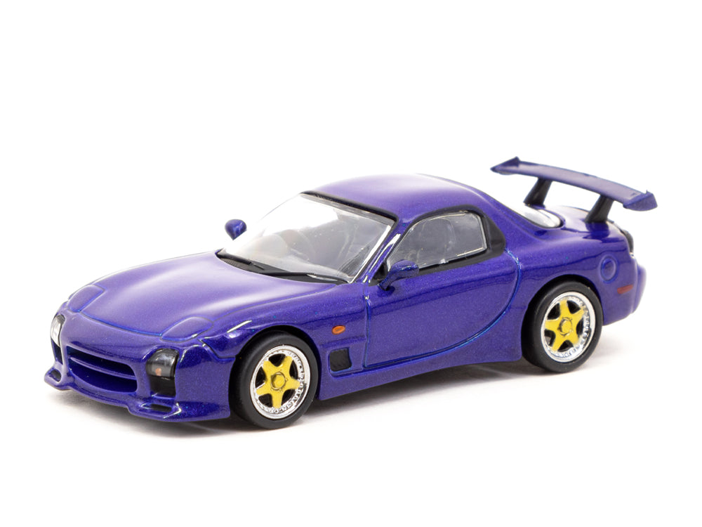 Tarmac Works 1/64 Mazda RX7 FD3S Mazdaspeed A-spec Chaste Innocent Blue Mica - Diecast Toyz Australia