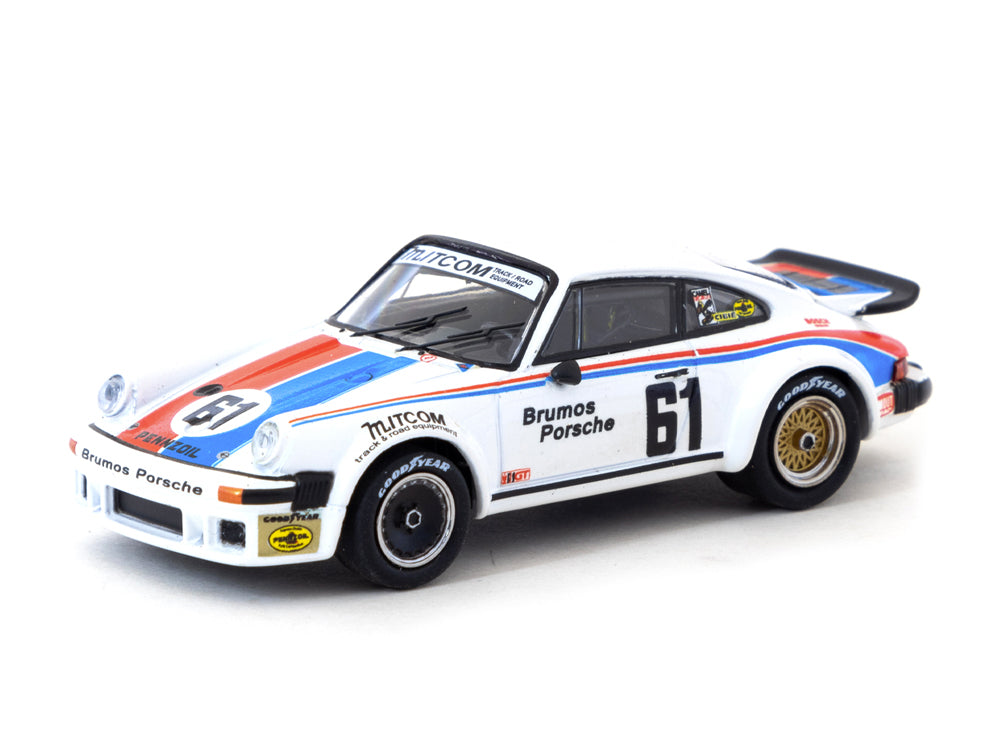 Miniature Porsche 911 RSR 3.8 Le Mans Tarmac Works x Schuco 1/64 – Motors  Miniatures