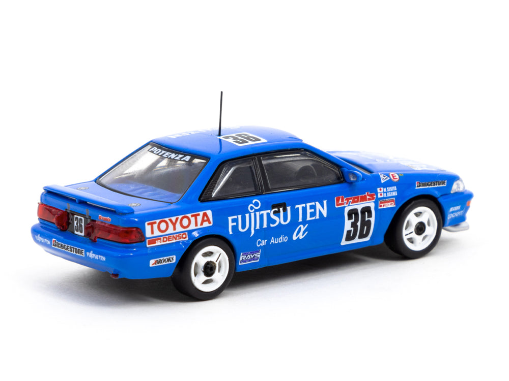 Tarmac Works Toyota Corolla Levein AE92 JTC1991 Blue - Diecast Toyz Australia