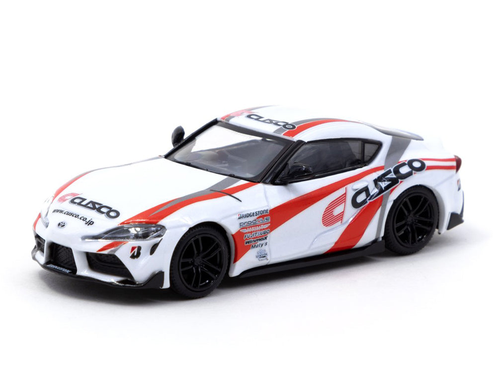 Tarmac Works 1/64 Toyota GR Supra Cusco - Diecast Toyz Australia