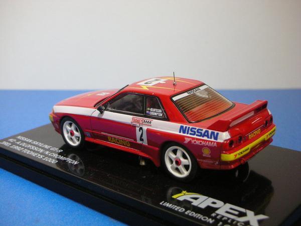 APEX x Kyosho 1/43 Nissan Skyline R32 GT-R 1992 Tooheys 1000 #2 - Diecast Toyz Australia