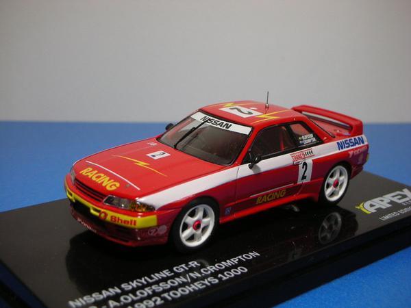 APEX x Kyosho 1/43 Nissan Skyline R32 GT-R 1992 Tooheys 1000 #2 - Diecast Toyz Australia