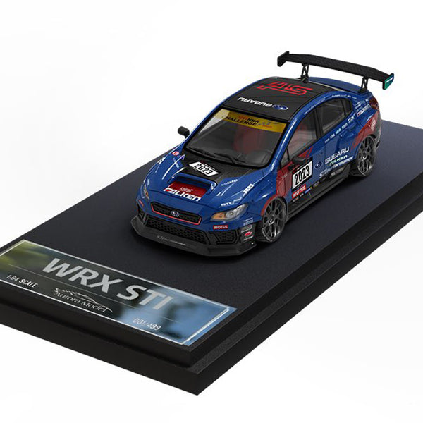 【人気No.1】 Subaru 1/64 Model Aurora WRX Berlin Nurburgring STI ミニカー
