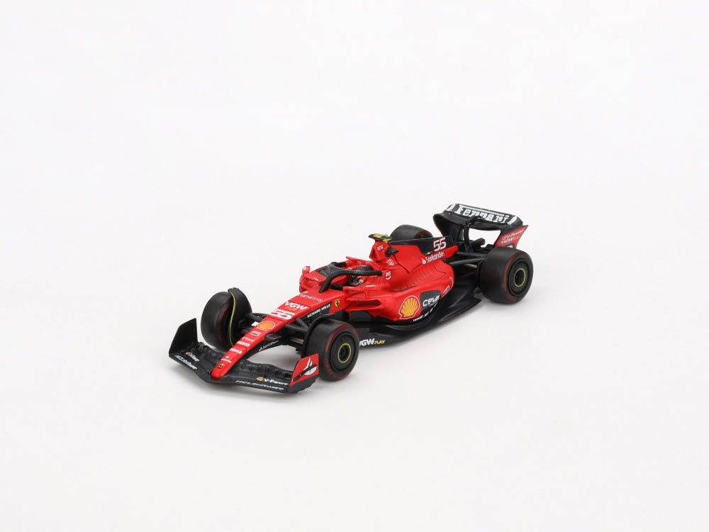 BBR 1/64 Ferrari F1 SF23 #15 C.Sainz 2023 Bahrain Grand Prix
