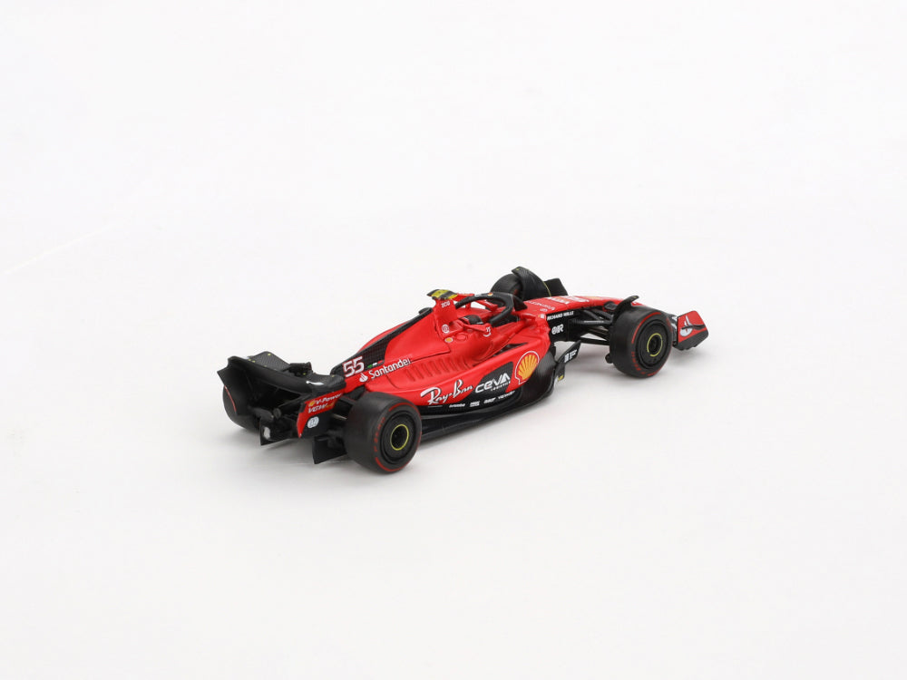 BBR 1/64 Ferrari F1 SF23 #15 C.Sainz 2023 Bahrain Grand Prix
