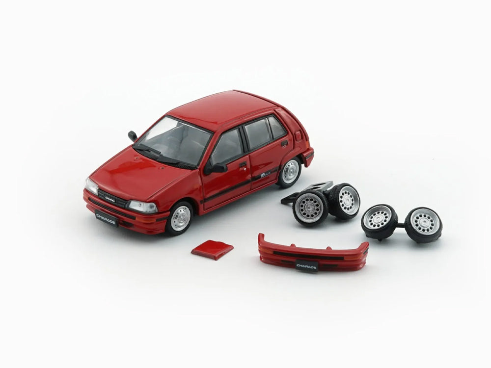 BM Creations 1/64 Daihatsu Charade 1991 4 Door 16Valve Red