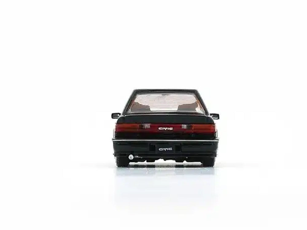BM Creations 1/64 Honda Civic EF2 1991 Black - Diecast Toyz Australia