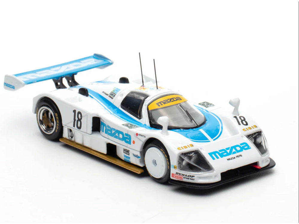 BM Creations 1/64 Mazda 787B #18 LeMans 24 Hour 1991 White Canada Exclusive
