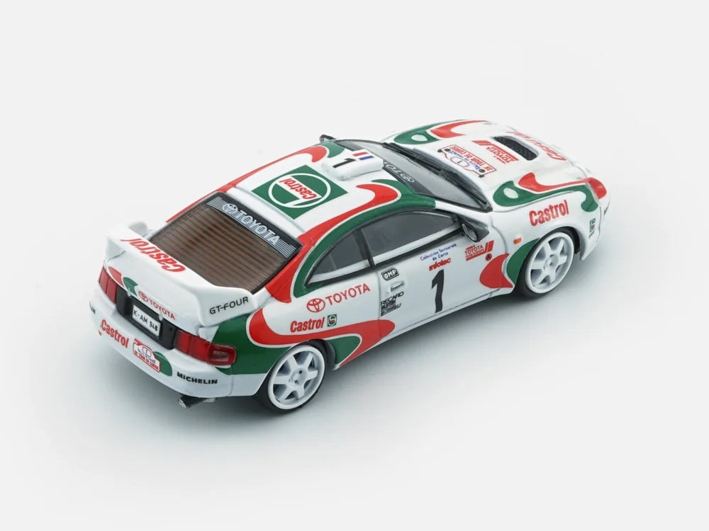 BM Creations 1/64 Toyota Celica ST205 Tour De Corse Rallye De France 1995 #1 Castrol Livery
