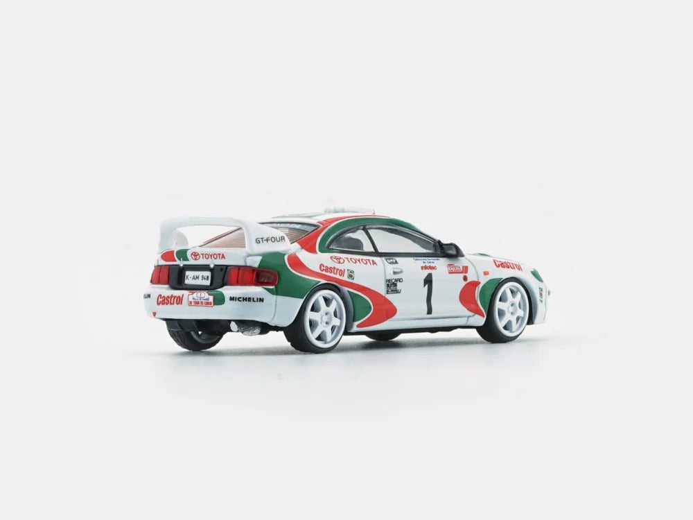 BM Creations 1/64 Toyota Celica ST205 Tour De Corse Rallye De France 1995 #1 Castrol Livery