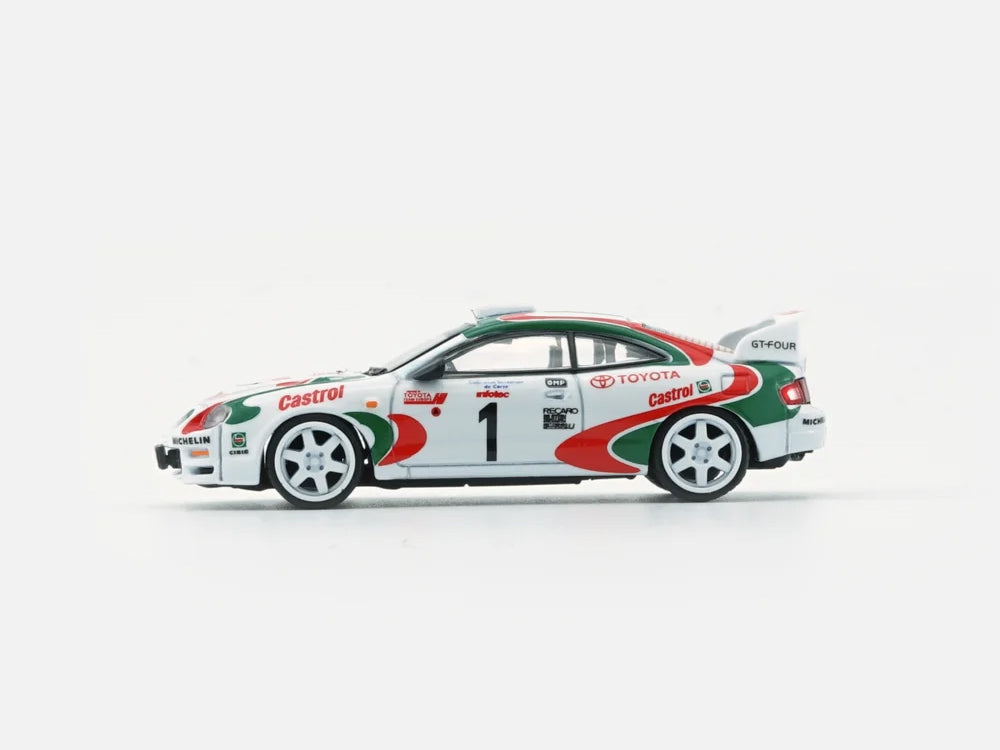 BM Creations 1/64 Toyota Celica ST205 Tour De Corse Rallye De France 1995 #1 Castrol Livery