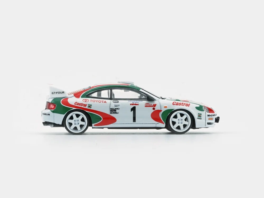 BM Creations 1/64 Toyota Celica ST205 Tour De Corse Rallye De France 1995 #1 Castrol Livery