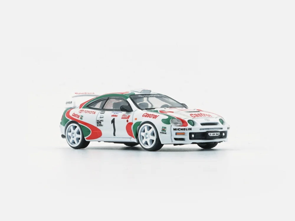 BM Creations 1/64 Toyota Celica ST205 Tour De Corse Rallye De France 1995 #1 Castrol Livery